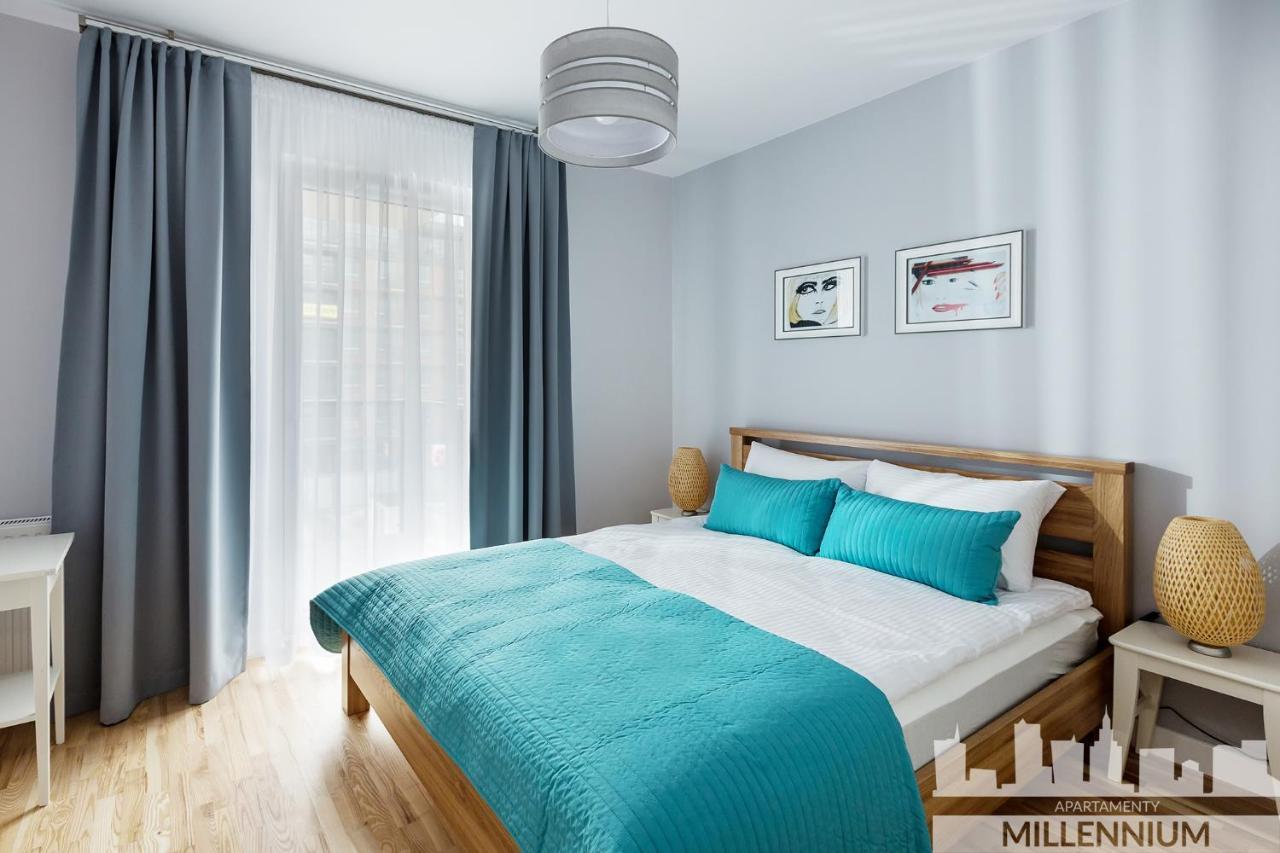 Millennium Manufaktura Blue Apartment วอร์ซอ ภายนอก รูปภาพ