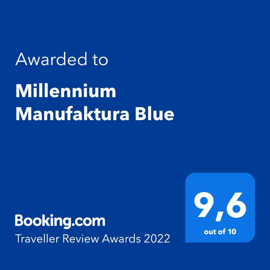Millennium Manufaktura Blue Apartment วอร์ซอ ภายนอก รูปภาพ