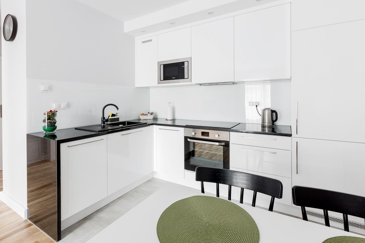 Millennium Manufaktura Blue Apartment วอร์ซอ ภายนอก รูปภาพ